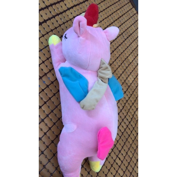 Gấu Bông Ngựa Pony 50 cm Siêu Đẹp - Gối ôm hình thú đáng yêu cho bé