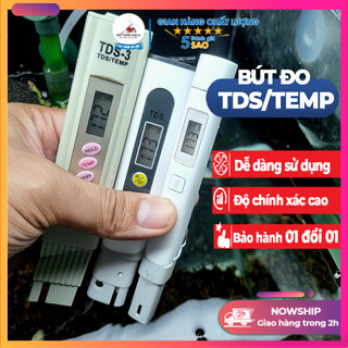 Bút kiểm tra chất lượng nước - Bút đo TDS/Temp - đo nồng độ chất rắn hòa tan