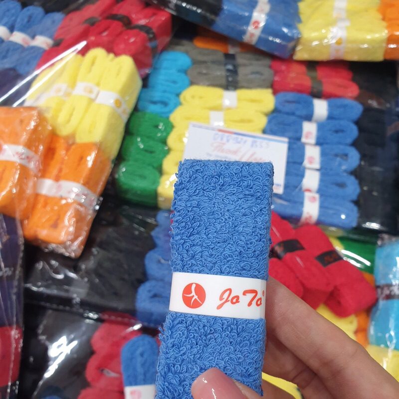 Quấn cán vợt JOTO cầu lông bằng vải - Cuốn Cán Vải Joto- Hàng Chính Hãng nhiều mầu