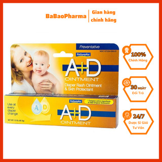 Kem chống hăm da cho bé nhập khẩu mỹ natureplex a&d ointment - phòng ngừa và giảm hăm tã ở trẻ