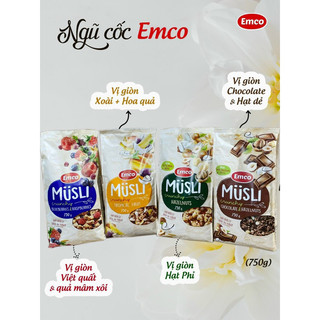 Ngũ cốc emco musli đức 750g
