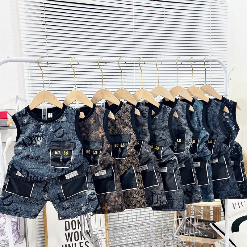 Bộ Umi mềm mát sành điệu cho bé trai