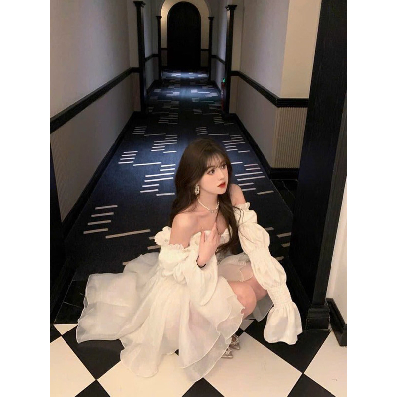 Đầm Công Chúa Nhẹ Nhàng Chất Lượng Cao Kiểu Pháp Dành Cho Bạn Nữ  335$💚
