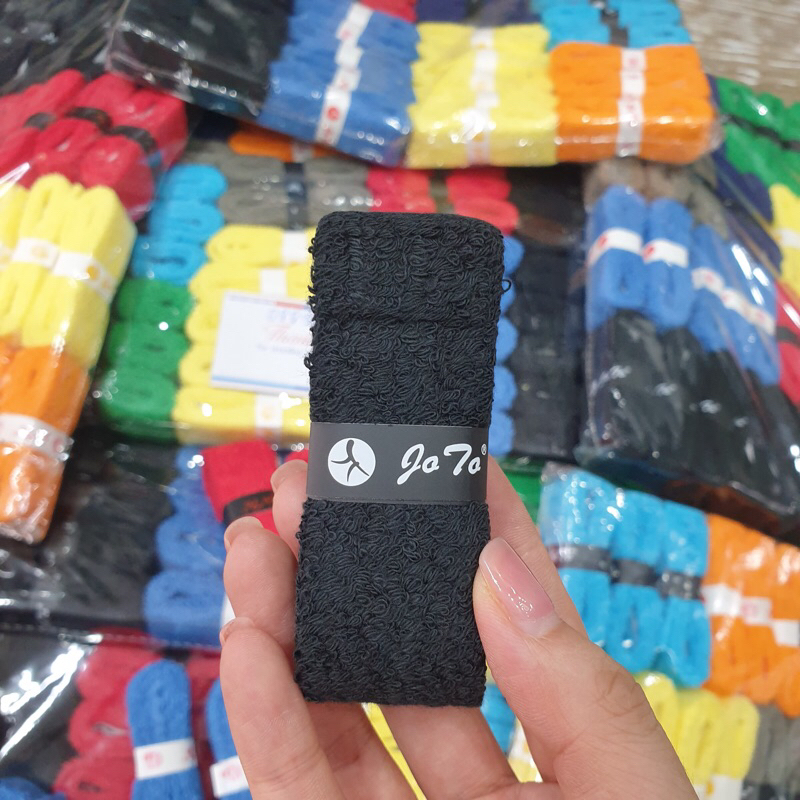 Quấn cán vợt JOTO cầu lông bằng vải - Cuốn Cán Vải Joto- Hàng Chính Hãng nhiều mầu