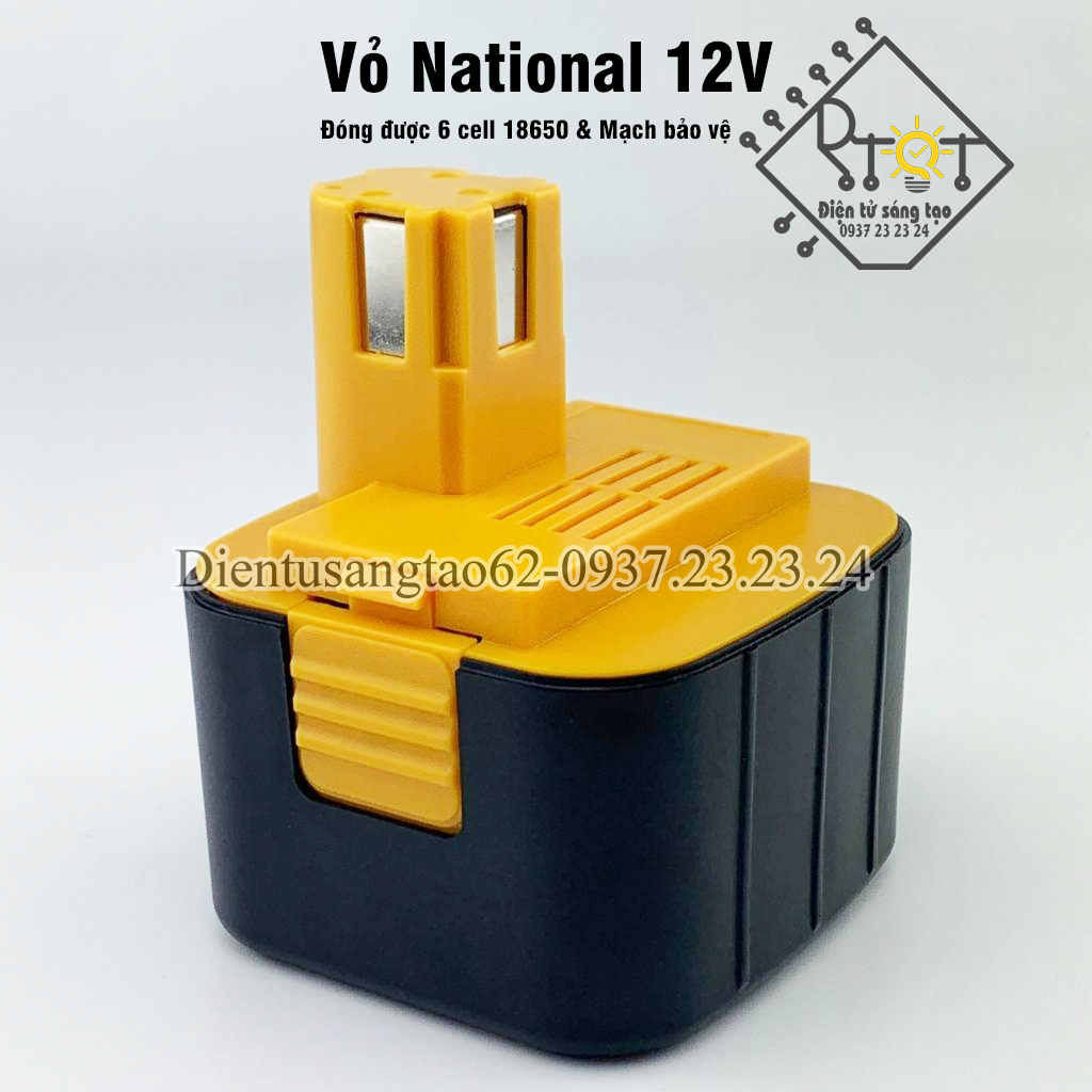 [ DTST62 ] Vỏ thay thế Nati 12V-3A