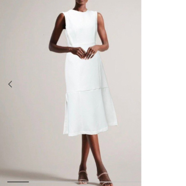 Đầm Ted trắng tinh khôi dễ thương cho mùa hè