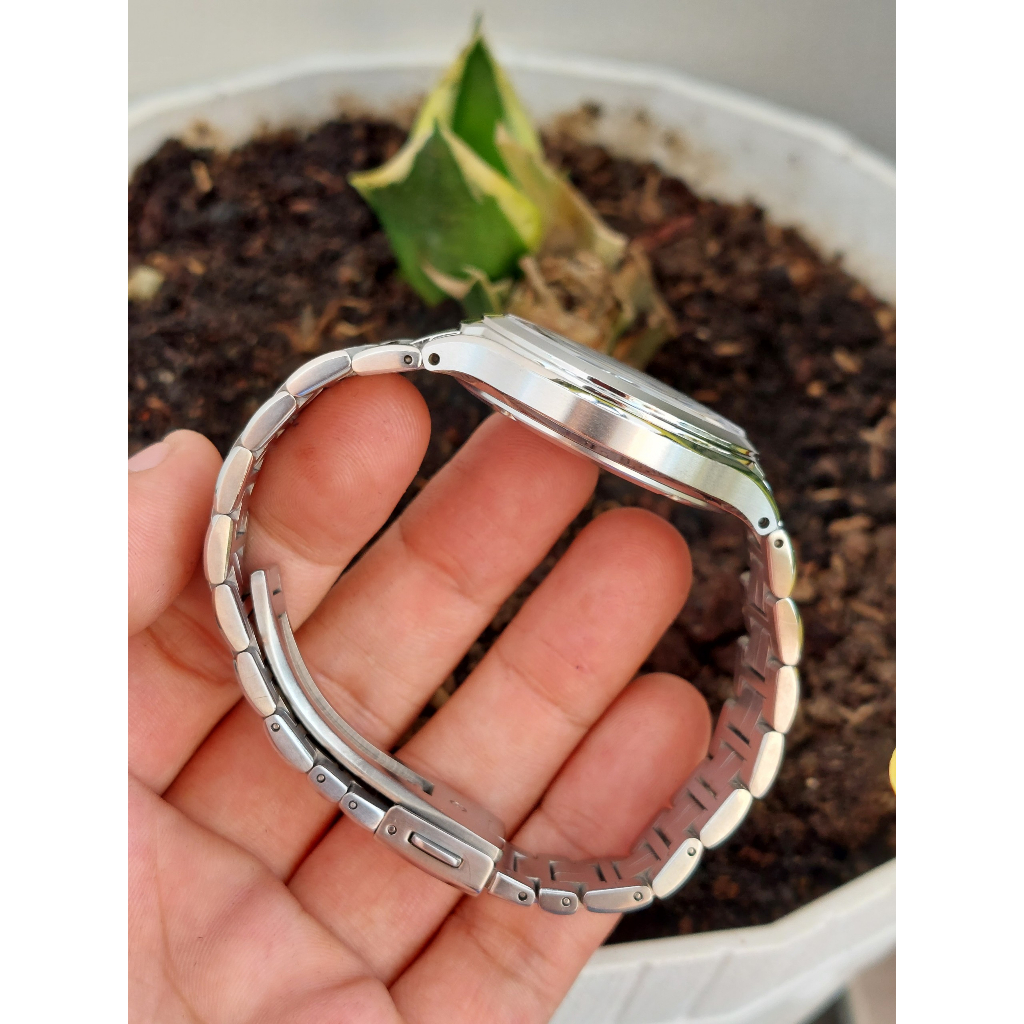 Đồng hồ nam Citizen Exceed eco drive Titanium chạy pin năng lượng hàng Si