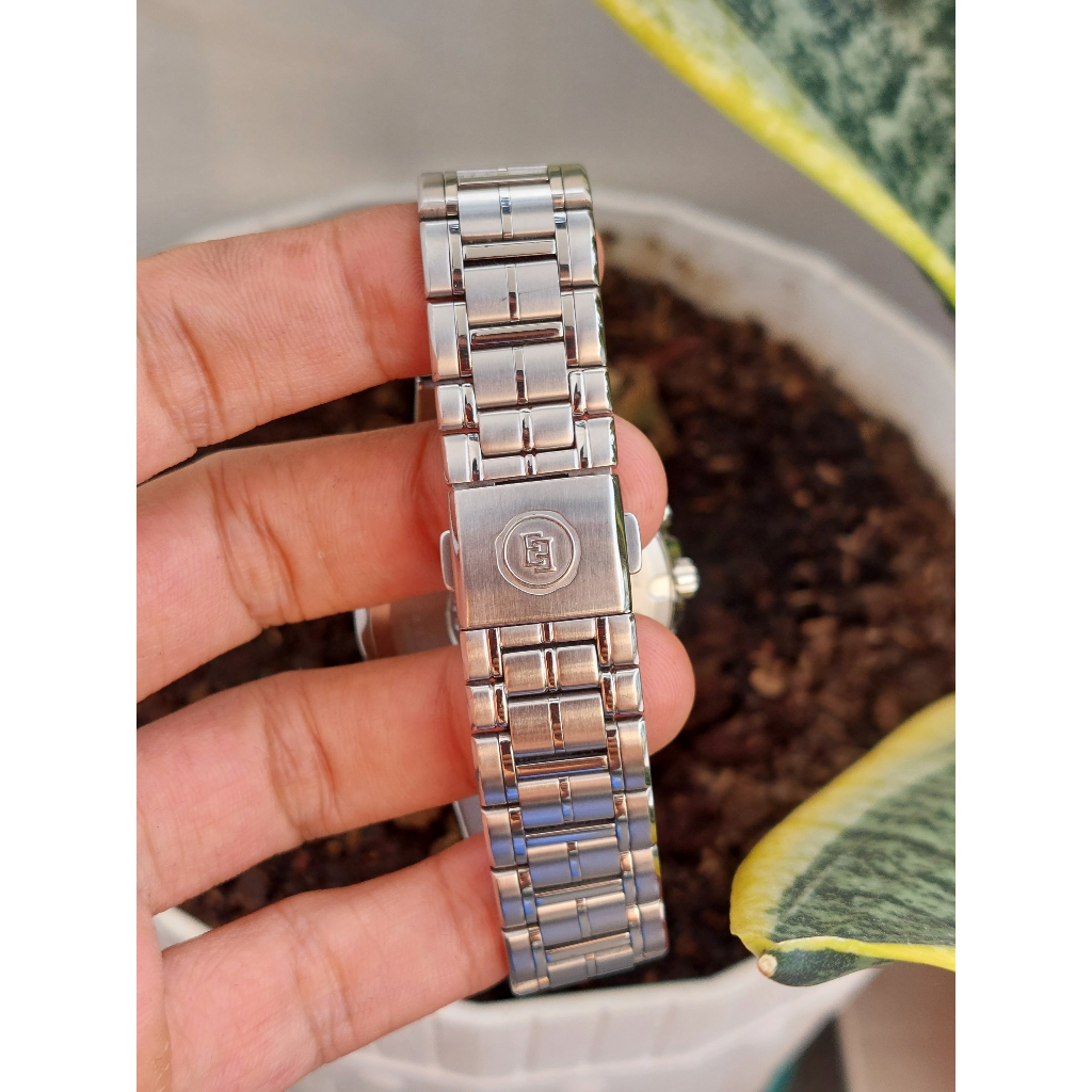 Đồng hồ nam Citizen Exceed eco drive Titanium chạy pin năng lượng hàng Si