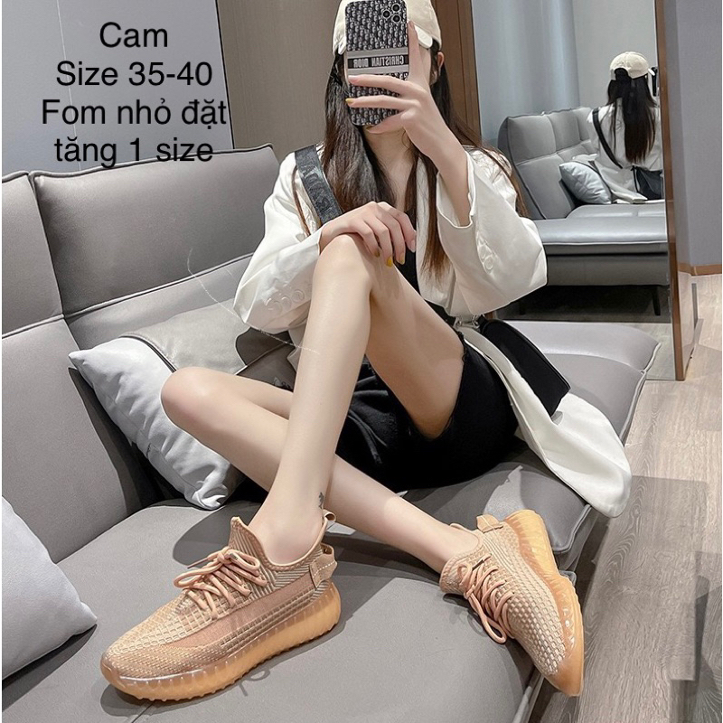 Giày lười thể thao nữ đế êm cổ chun vải lưới thoáng khí,Sneaker nữ độn đế phong cách Hàn Quốc mã 0201 | BigBuy360 - bigbuy360.vn