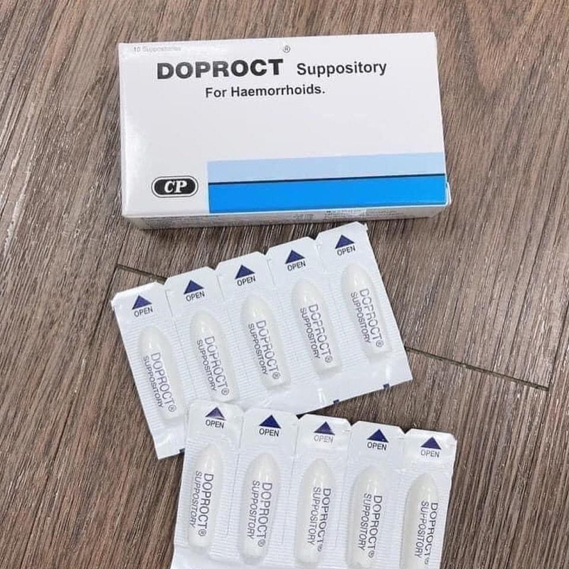 Sản Phẩm BÔI - ĐẶT TRĨ DOPROCT Thái Lan - CHE TÊN SẢN PHẨM