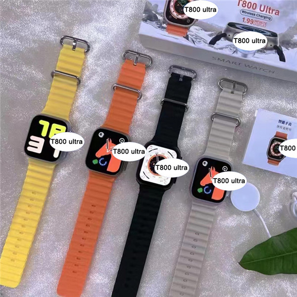 Đồng Hồ Thông Minh 2023 T800 Ultra Series Với Màn Hình HD 1.99 Inch Kết Nối Bluetooth Không Dây Cho Nam Nữ