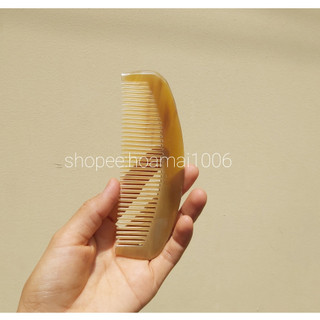 Lược sừng chải tóc cỡ trung, lược chải đầu