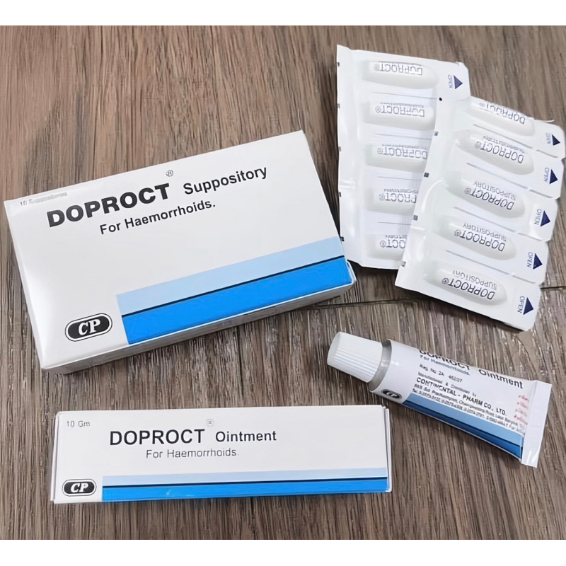 Sản Phẩm BÔI - ĐẶT TRĨ DOPROCT Thái Lan - CHE TÊN SẢN PHẨM