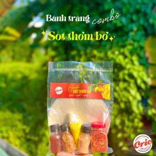 Combo bánh tráng phơi sương sốt thơm bơ