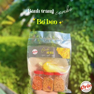 Combo bánh tráng phơi sương bơ béo