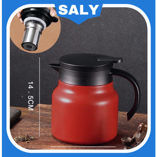 Ấm pha trà, Bình pha trà giữ nhiệt Có Lõi Lọc inox dung tích 1000ml