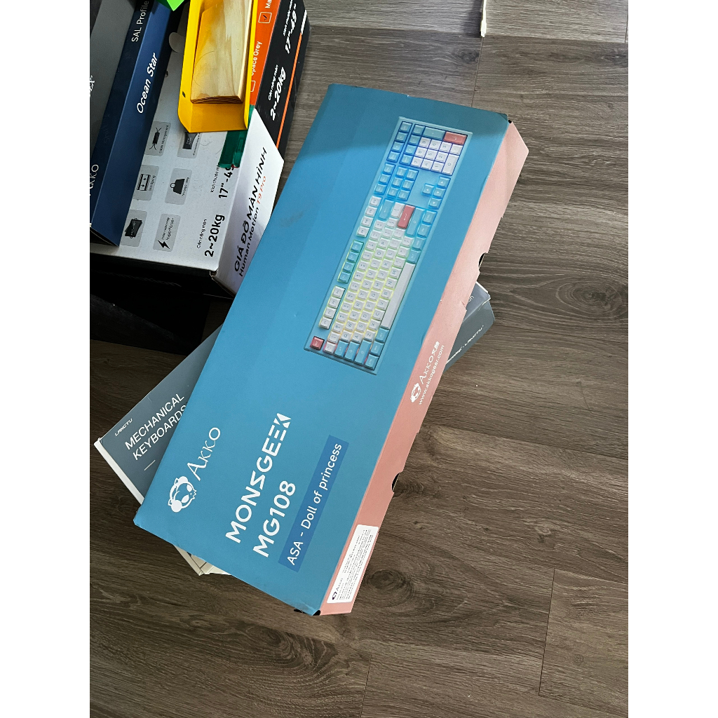 Phím Akko monsgeek mg108 New đã bóc hộp