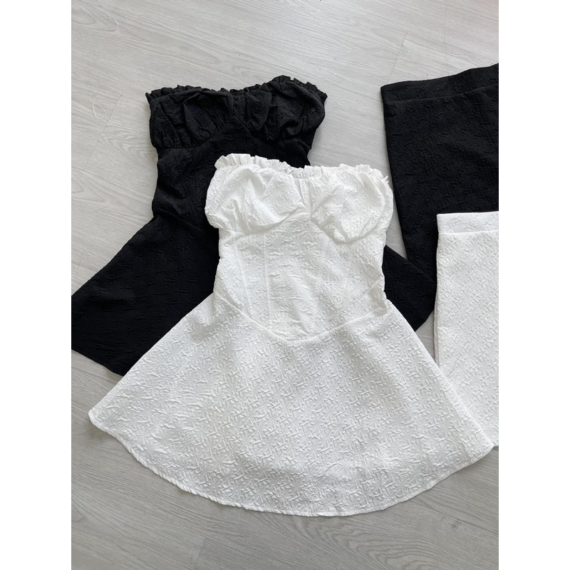 Set áo quây & chân váy ngắn sang chảnh - Soli Set