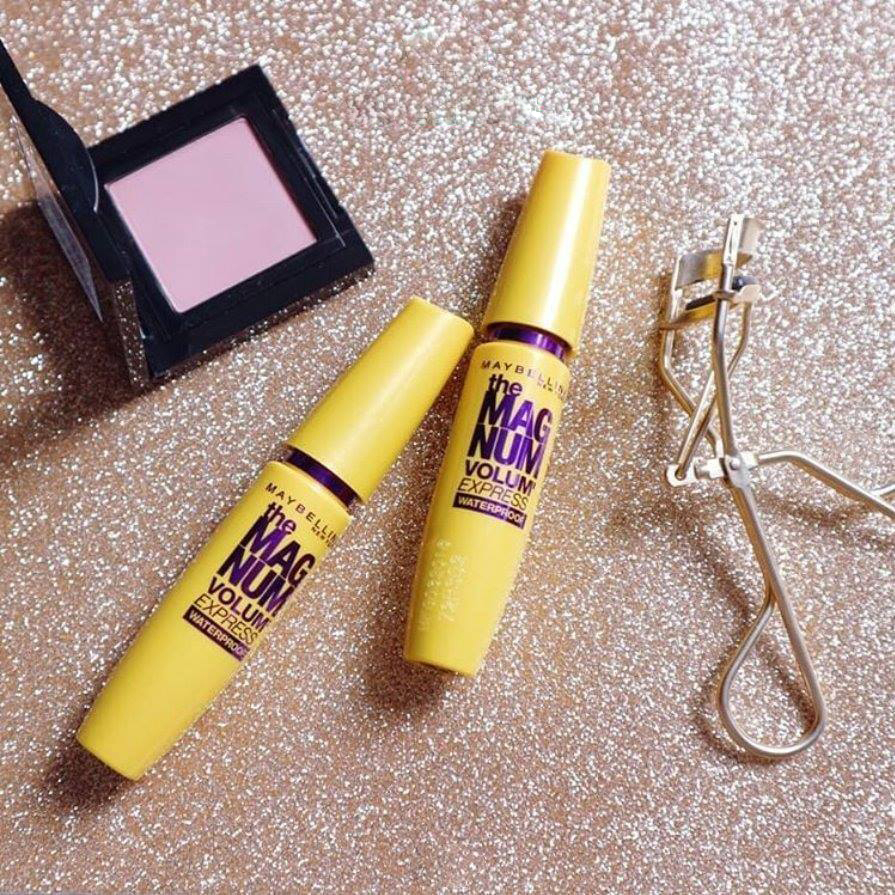 Chuốt Mi Maybelline Mascara Maybelline vàng Mascara dày mi cực đại maybelline new york the magnum big shot waterproof