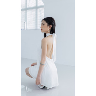 DELADE | Đầm yếm cột dây hở lưng quyến rũ | Bella dress