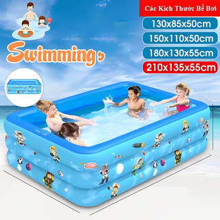 Bể bơi cho bé, hồ bơi 3 tầng đủ kích cỡ có đáy chống trượt an toàn