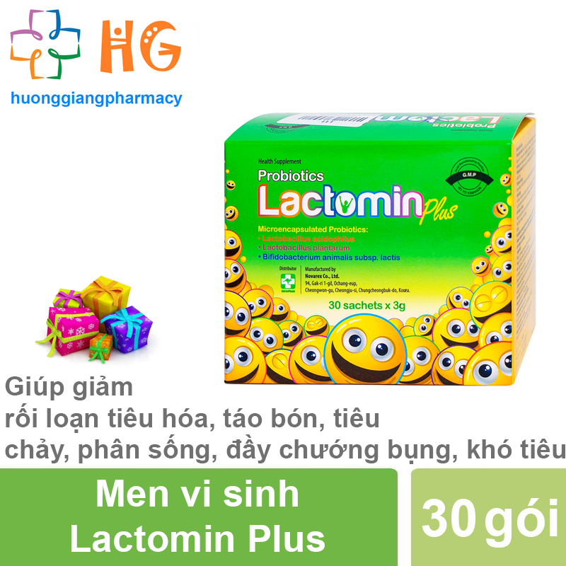 Lactomin Plus Hàn Quốc Men vi sinh cho bé Cốm vi sinh Probiotics Bổ sung lợi khuẩn Ngừa rối loạn tiêu hóa Tăng hấp thụ