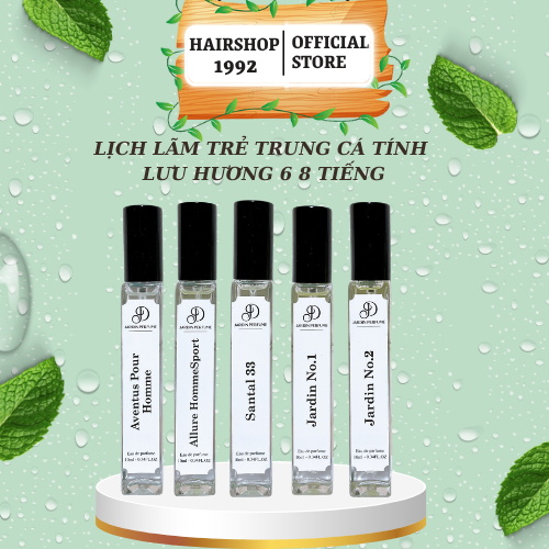 Nước hoa nam Creed Aventus , Chanel Allure Home Sport mạnh mẽ đầy cuốn hút nam tính Body mist nam JARDIN PERFUME