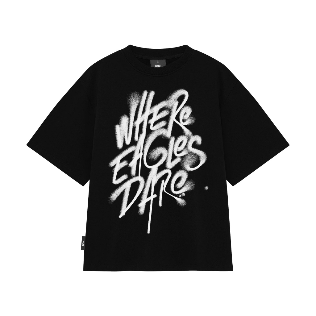 Áo Thun Oversize Eagles Dark SILAS STUDIO, Áo phông chất liệu 100% cotton co giãn 2 chiều, Local Brand SILAS form rộng