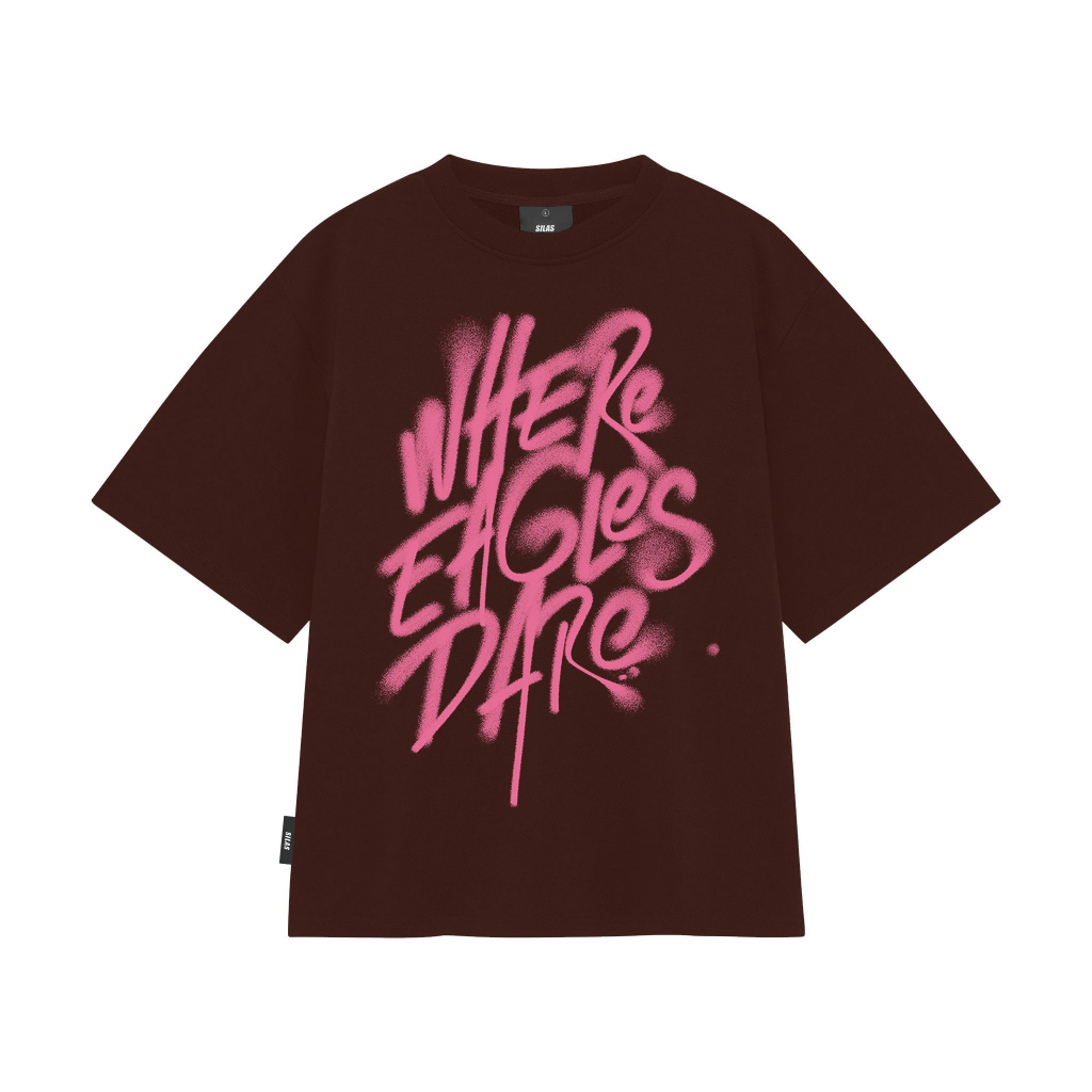 Áo Thun Oversize Eagles Dark SILAS STUDIO, Áo phông chất liệu 100% cotton co giãn 2 chiều, Local Brand SILAS form rộng