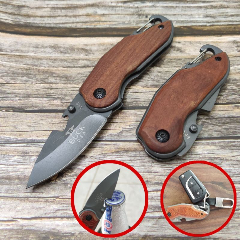 Dao Phượt Đa Năng Mini treo chìa khoá BUCK
