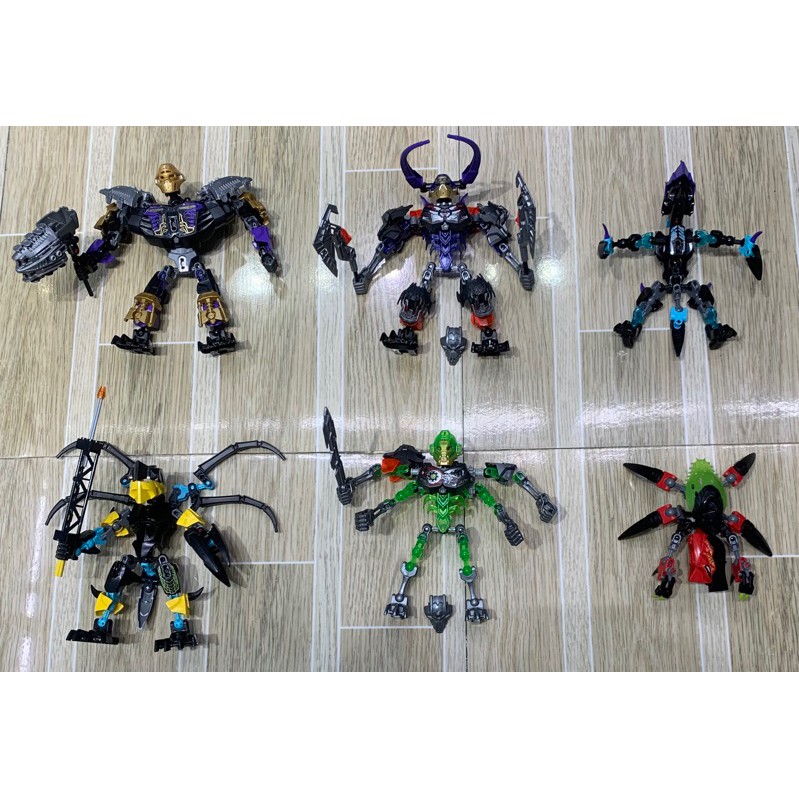 lego nhân vật siêu anh hùng bionicle và lego hero factory hàng chính hãng