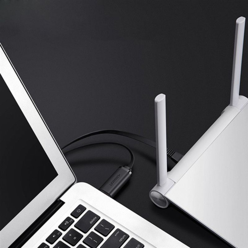 Cáp lập trình Console USB to RJ45 FTDI cao cấp Ugreen 50773 dài 1,5m - Hàng chính hãng