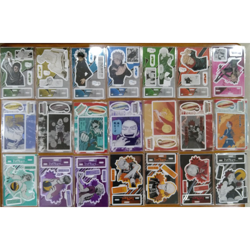 Tượng Mica Standee Sinh Nhật Jump 2022