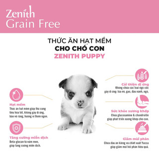 Hạt mềm ZENITH cho chó