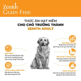 Hạt mềm ZENITH cho chó