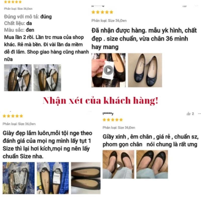 Giày Bệt Xuất Dư ROFEI RACEN, Giày Nữ Búp Bê Xuất Xịn.