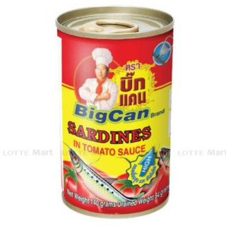 Cá mòi sốt cà chua bigcan hộp 140g