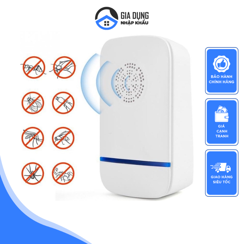 Máy Đuổi Muỗi, Côn Trùng SIX FOXES, Thiết Bị Đuổi Muỗi, Chuột, Gián, Côn Trùng, Bọ Chét, Gián, Nhập Đức