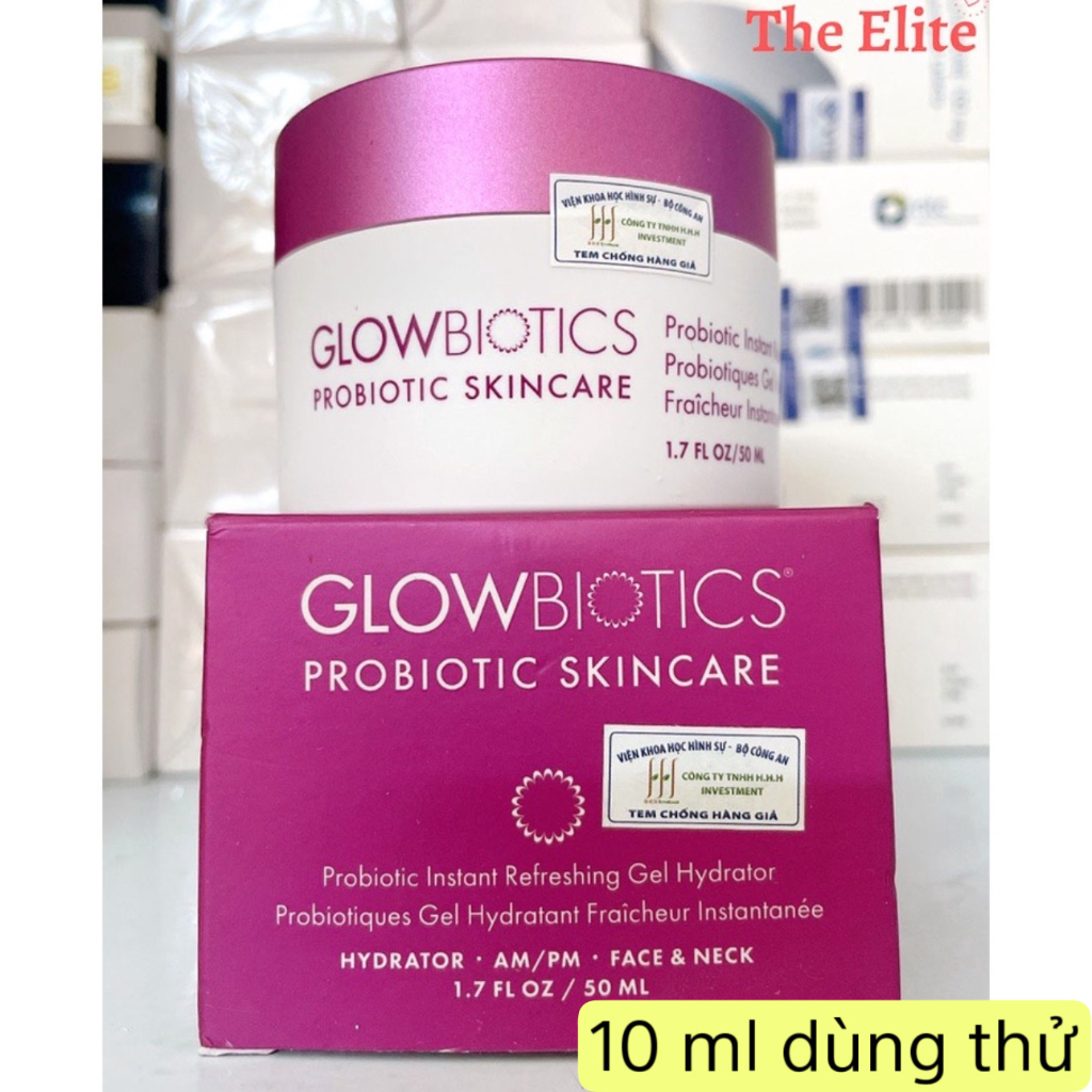 ￼[ Dùng thử 10 ml ]  Kem dưỡng ẩm phục hồi Glowbiotics - Probiotic Instant Refreshing Gel Hydrator 50 ml
