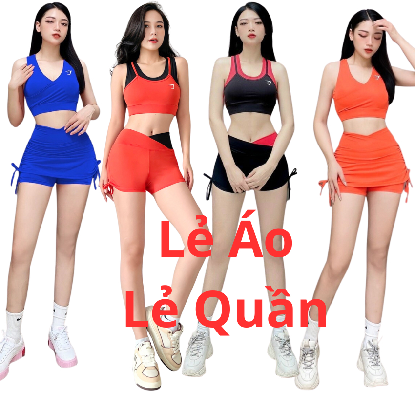 lẻ quần áo dạng thể thao năng động đi bơi, tập Gym Yoga, chạy bộ Aerobic