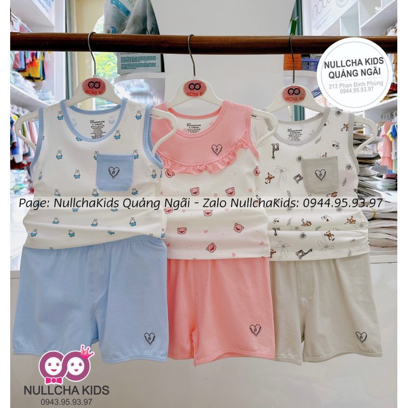 Bộ sát nách momma Nhà Avaler Mềm Mát Cho Bé