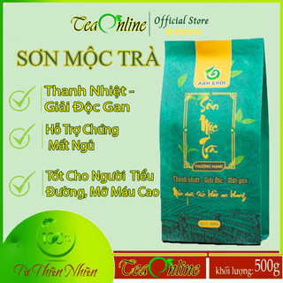 Trà thảo mộc, sơn mộc trà 2 gói 500gr tặng 200gr, thanh nhiệt - mát gan - đẹp da