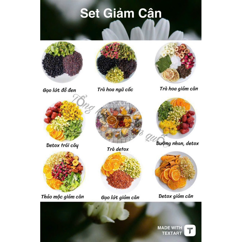 Trà hoa quả pha sẵn các loại trà chỉ 10k/1 gói