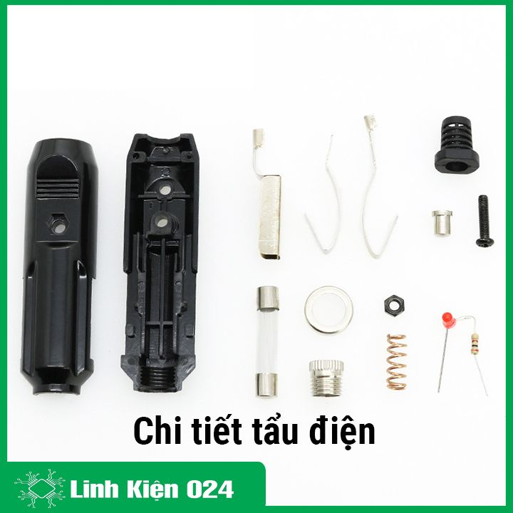 Tẩu điện 12V dùng nguồn điện ô tô có đèn báo