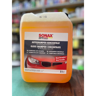 XÀ BÔNG RỬA XE, TĂNG ĐỘ BÓNG CHO SƠN SONAX GLOSS SHAMPOO 5L 314500