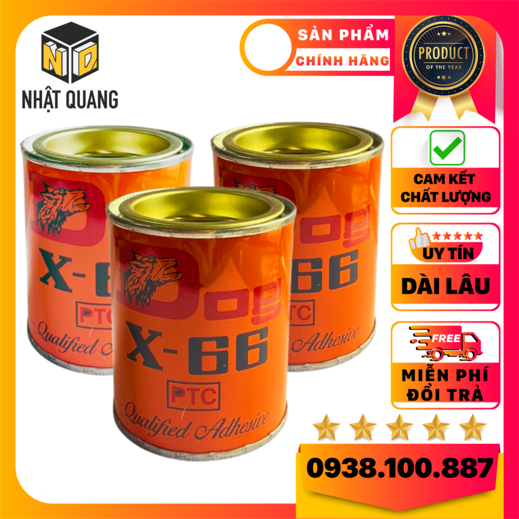 Keo Chó X66 ,Dán Đa Năng Trên Mọi Bề Mặt 100ml