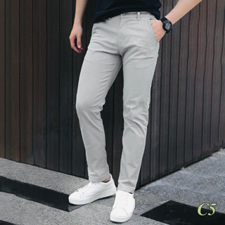 Quần Kaki Nam Trơn Co Giãn Cao Cấp UNIM  Store Chất Liệu Chinos Mùa Hè Trẻ Trung Basic Hàn Quốc - UNIM04