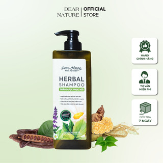  Dầu gội thảo dược phục hồi Herbal Shampoo Dầu gội đầu làm sạch gầu phục hồi nang tóc 