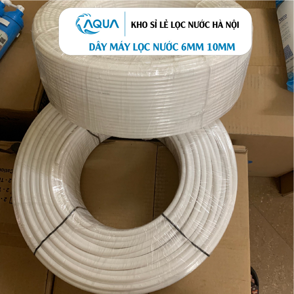 Ống Dẫn Nước Máy Lọc Phi 6/ Phi 10 bán theo mét