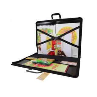 Cặp Đựng Tranh Vẽ Portfolio Màu Đen A3